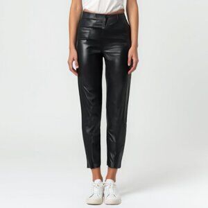 ❤️ NWT maurices Sleek Black Faux Leather Leggings XL